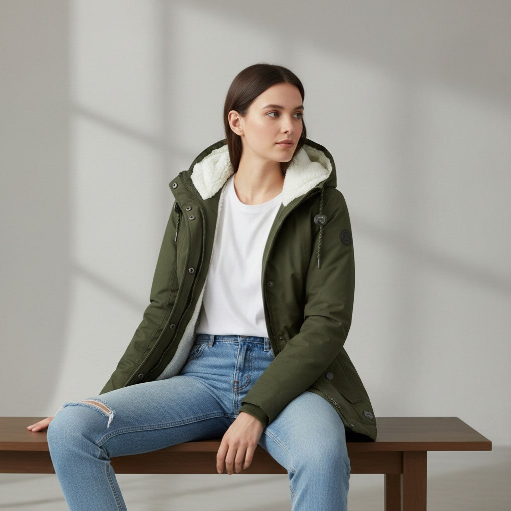 Villaayr Women's Stylish Warm Winter Jacket-Villaayr