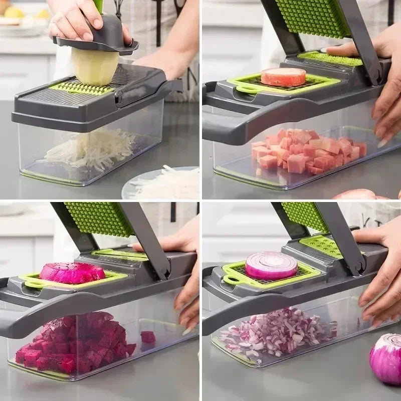 14-in-1 Multifunctional Vegetable Slicer-villaayr.com