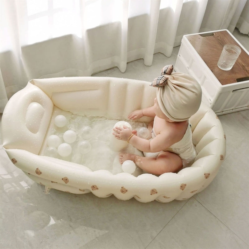 Inflatable Baby Bath Tub-villaayr.com