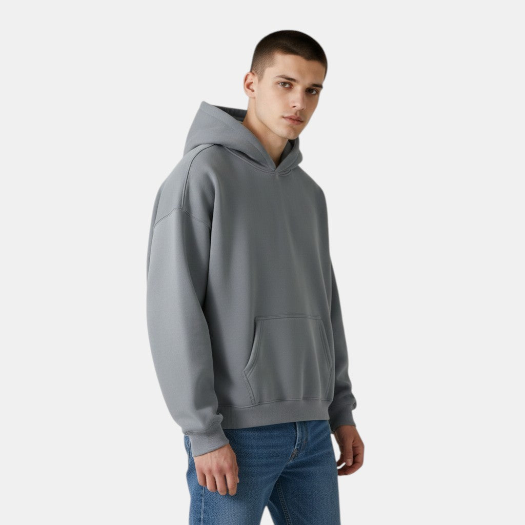 Men’s Oversized Hoodie with Kangaroo Pocket-Villaayr