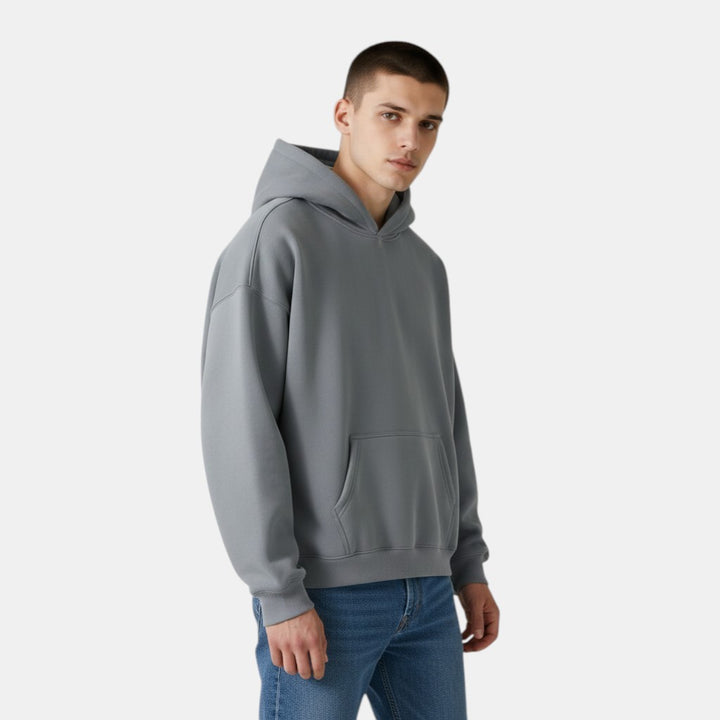 Men’s Oversized Hoodie with Kangaroo Pocket-Villaayr