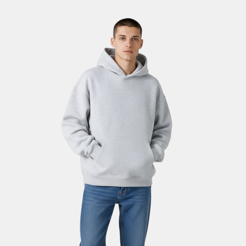 Men’s Oversized Hoodie with Kangaroo Pocket-Villaayr