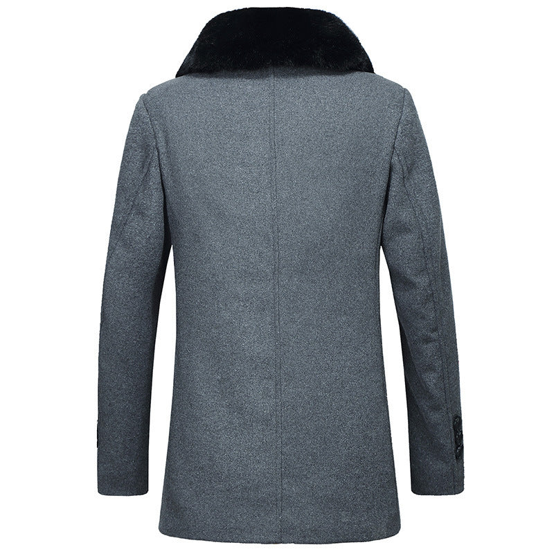 Men’s Tailored Wool Coat-villaayr.com