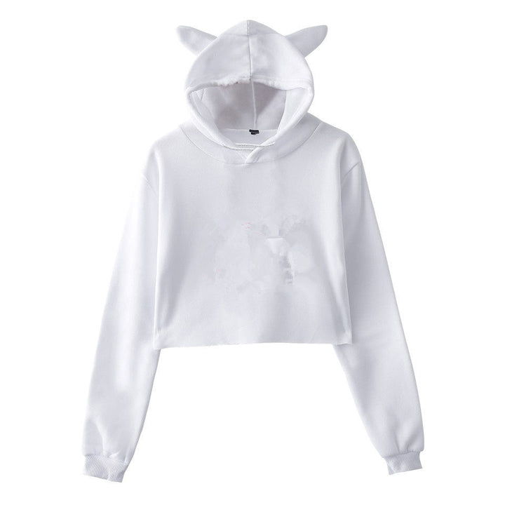 Women’s Cropped Hoodie with Boxy Fit-Villaayr