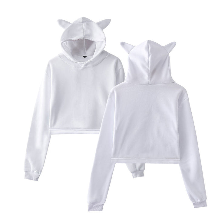 Women’s Cropped Hoodie with Boxy Fit-Villaayr