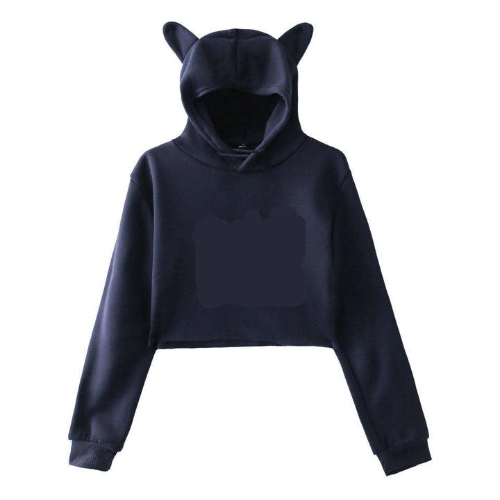 Women’s Cropped Hoodie with Boxy Fit-Villaayr